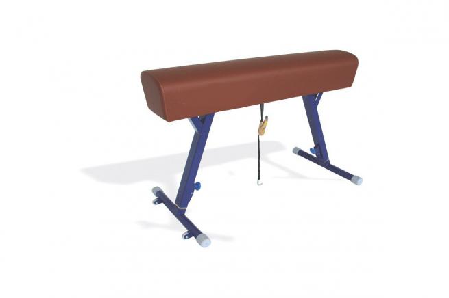 POMMEL HORSE COVERED WITH SYNTHETIC LEATHER, NO HANDLES