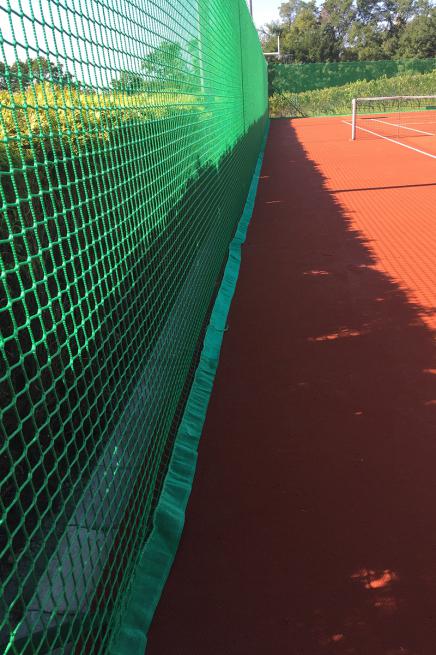 BARRIER NETTING FOR TENNIS COURTS