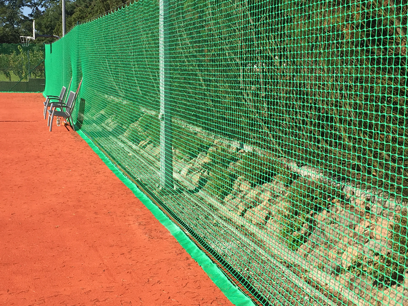 BALL STOP NET FOR TENNIS COURTS