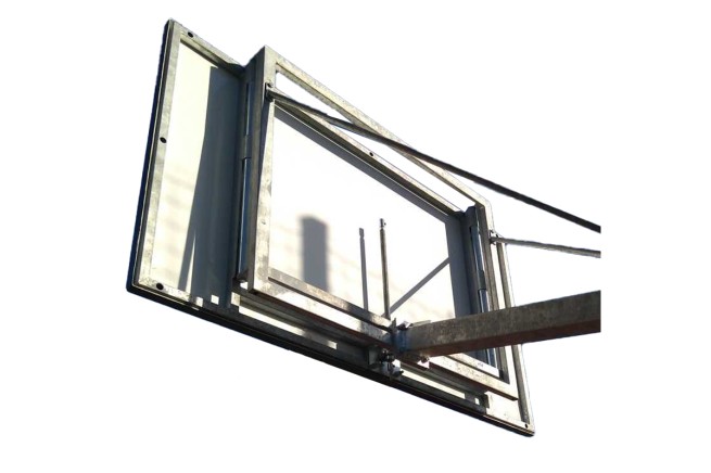 ADAPTACJA MECHANIZMU REGULACJI WYSOKOŚCI DO KONSTRUKCJI JEDNOSŁUPOWEJ - CYNKOWANA (2)