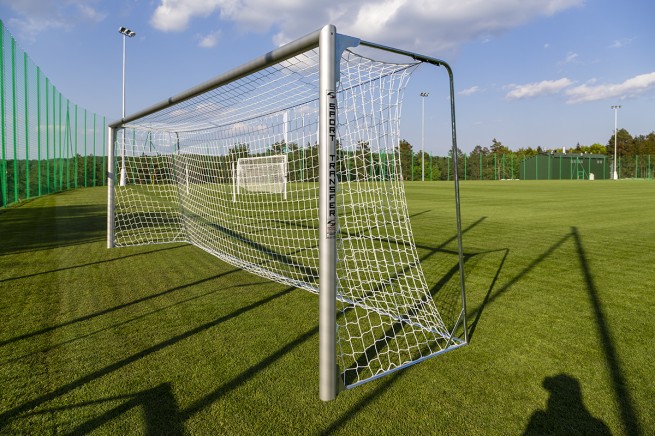 SIATKA NA BRAMKĘ TRENINGOWA - 7,32X2,44 M, PP 3,0MM, 80/200 (1)