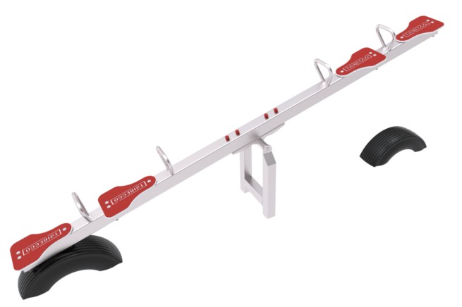 HUŚTAWKA WAŻKA PODWÓJNA - NIERDZEWNA (1)