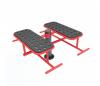 Double straight bench